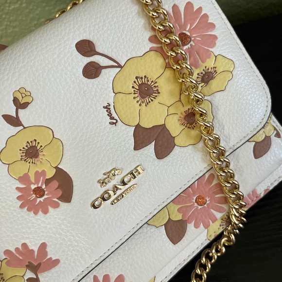 Coach Klare Floral Chain Crossbody - Picture 7 of 10